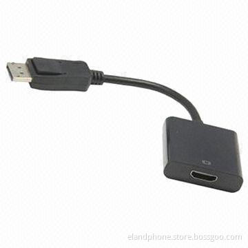 DP DisplayPort to HDMI Male/Female Adapter Cable, New